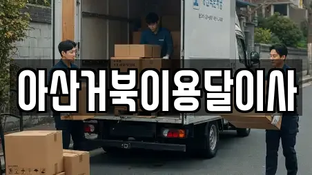 아산거북이용달이사