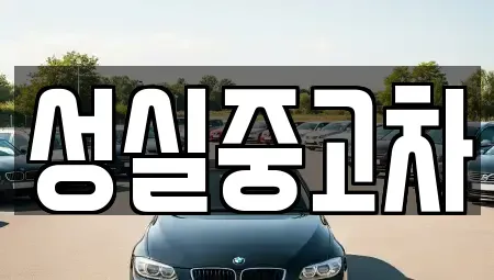 강원특별자치도 삼척시 적노동 중고차매매 전문 성실중고차