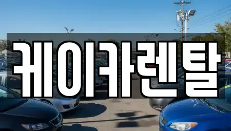 경기 파주시 금릉동 렌트카 전문 케이카렌탈