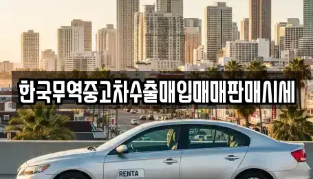 경기도 구리시 교문동 중고차 전문 한국무역중고차수출매입매매판매시세