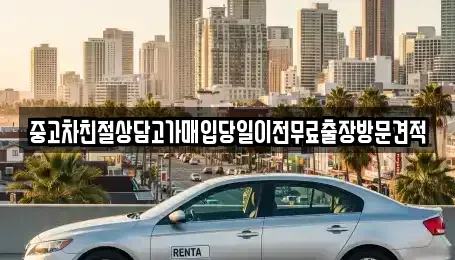 경기도 구리시 교문동 중고차매입 전문 중고차친절상담고가매입당일이전무료출장방문견적