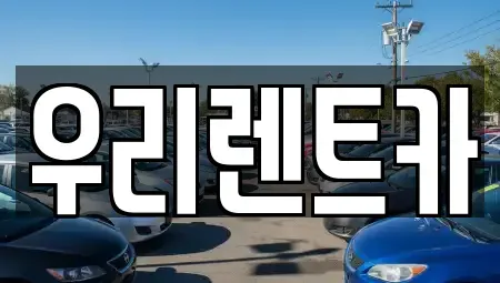 경기도 수원시 영통구 망포동 렌트카 전문 우리렌트카