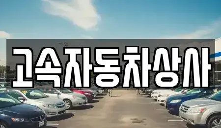 대구 수성구 중고차매매 전문 고속자동차상사