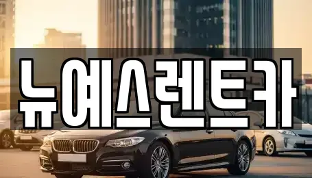 대구광역시 중구 동일동 렌트카 전문 뉴예스렌트카