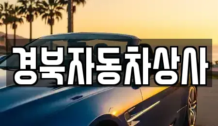 대구광역시 중구 동일동 중고차매매 전문 경북자동차상사