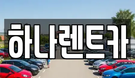 대전광역시 대덕구 비래동 렌트카 전문 하나렌트카