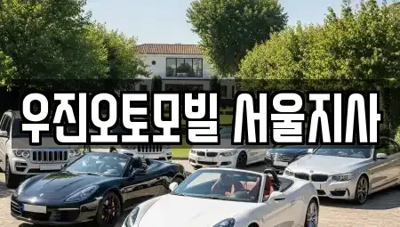 서울 서초구 양재동 중고차매매 전문 우진오토모빌 서울지사