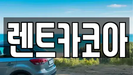 서울특별시 중구 삼각동 렌트카 전문 렌트카코아