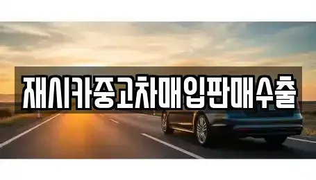 인천광역시 미추홀구 문학동 중고차 전문 재시카중고차매입판매수출