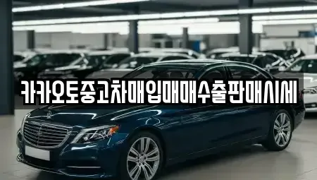 인천광역시 미추홀구 문학동 중고차매입 전문 카카오토중고차매입매매수출판매시세