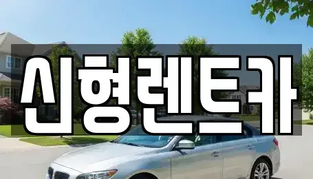 충북 제천시 중앙로1가 렌트카 전문 신형렌트카