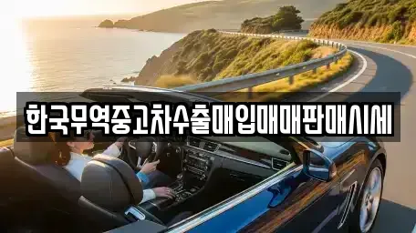 충청북도 청주시 서원구 남이면 중고차매입 전문 한국무역중고차수출매입매매판매시세